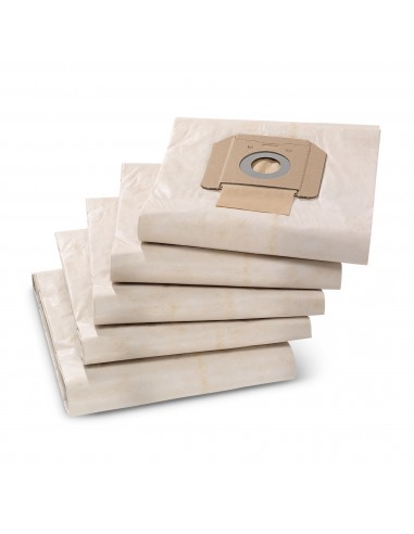 Papierowe torebki filtracyjne, 5 x , NT 48, NT 65, NT 70, NT 72, NT 75, NT 80, WET VAC